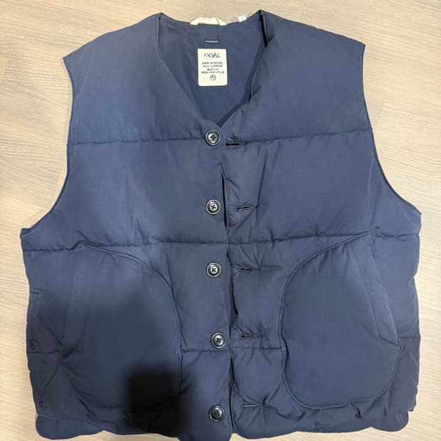 나나미카 패딩 다운베스트 s