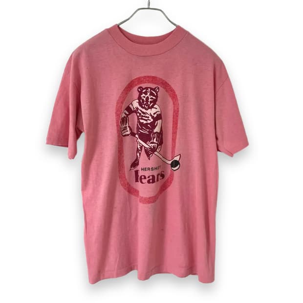 80s Hershey besrs pink tshirts