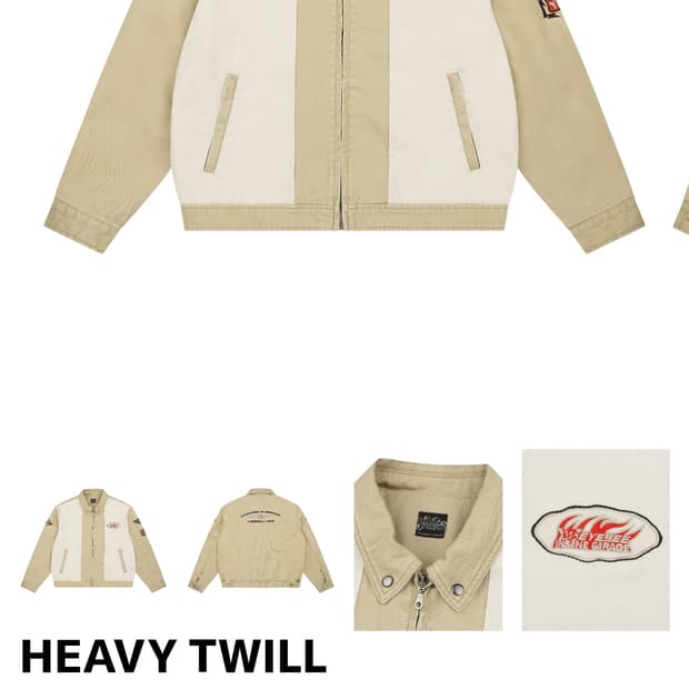 인세인 개러지 예스아이씨 HEAVY TWILL JACKET