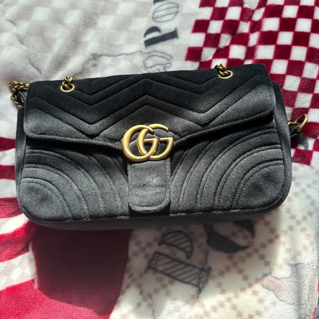 구찌 마몽 스몰 탑핸들 백