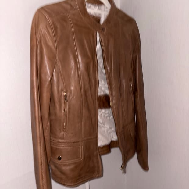 마시모두띠 가죽자켓