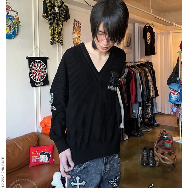 1980-90s VALENZA PO SPORT Old Golgi knit