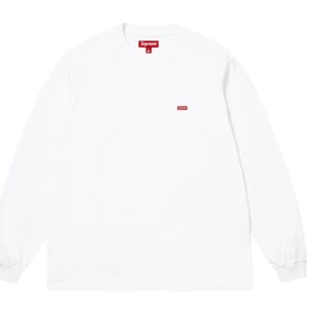 슈프림 26ss 스몰박스로고 롱슬리브 블랙 화이트 라지
