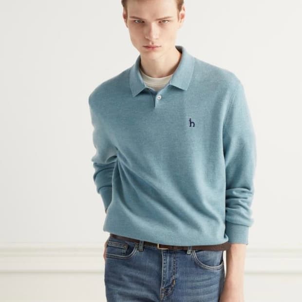 헤지스 니트 티셔츠 110