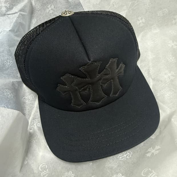 크롬하츠 세메터리 캡 블랙