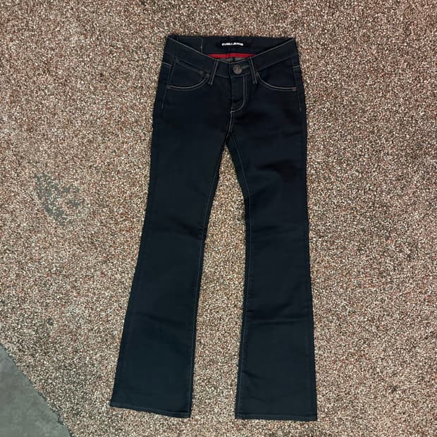 Evisu 골드택 유니크 생지데님