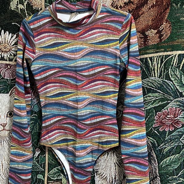 [vintage] Naughty choco bodysuit