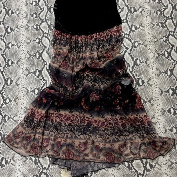 “Vintage” Gothic Oriental Mood Skirts