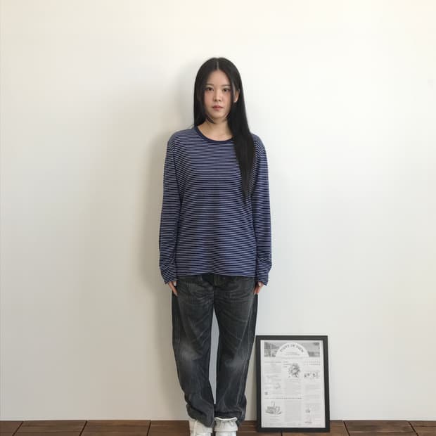 Smilook Stripe Long Sleeve Tee