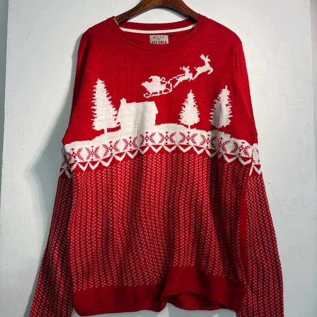 U.S.A. 크리스마스 어글리니트 L ~ XL