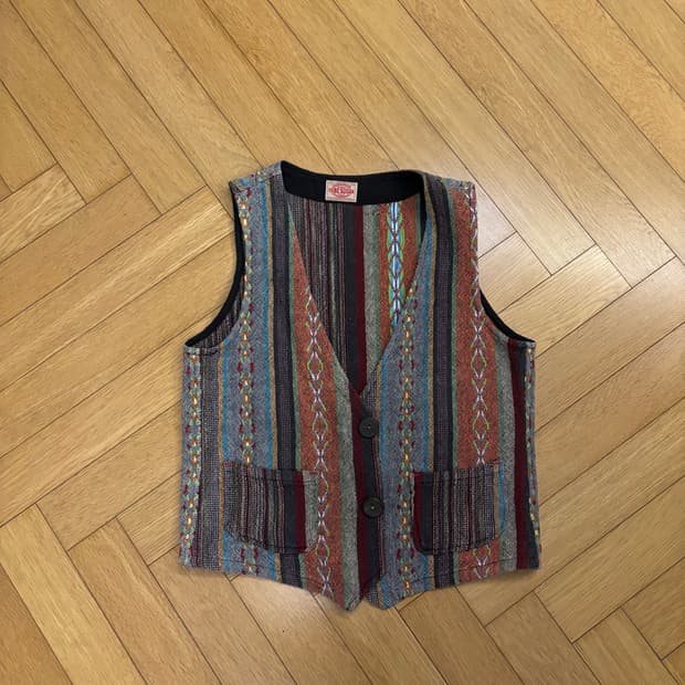 마칭드럼스 아메리칸 빈티지 베스트 vintage vest M