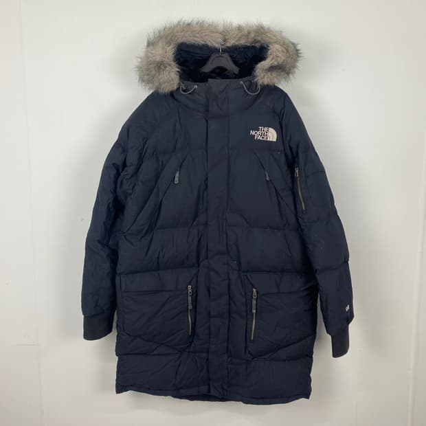 노스페이스 550 구스다운 파카 롱패딩 L