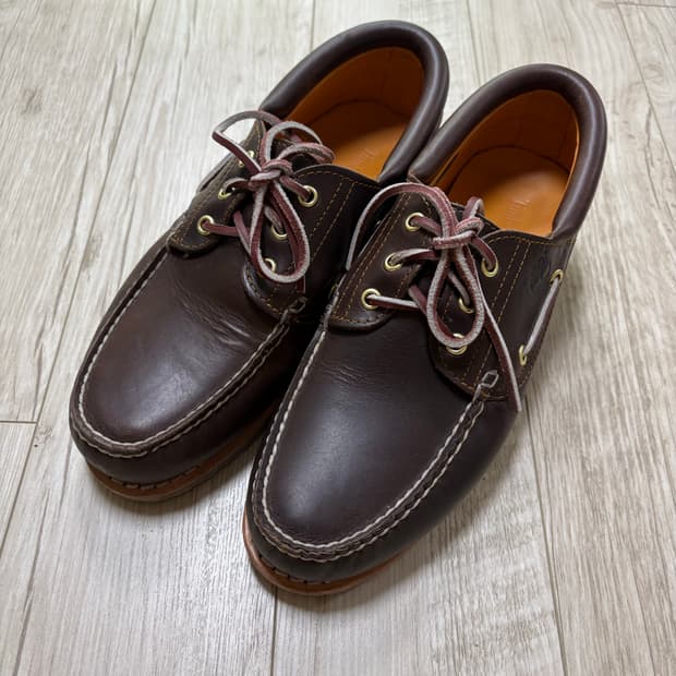 팀버랜드 3아이 보트슈즈 브라운 270