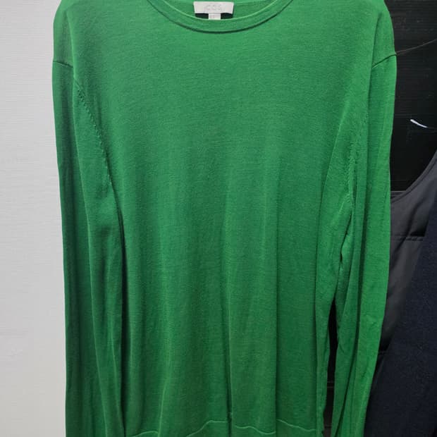COS 그린 긴팔 니트 M