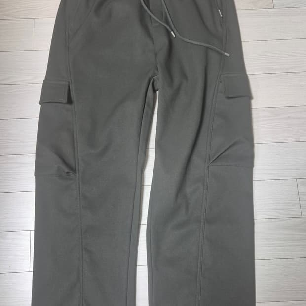 디트로잇 기모 카고바지