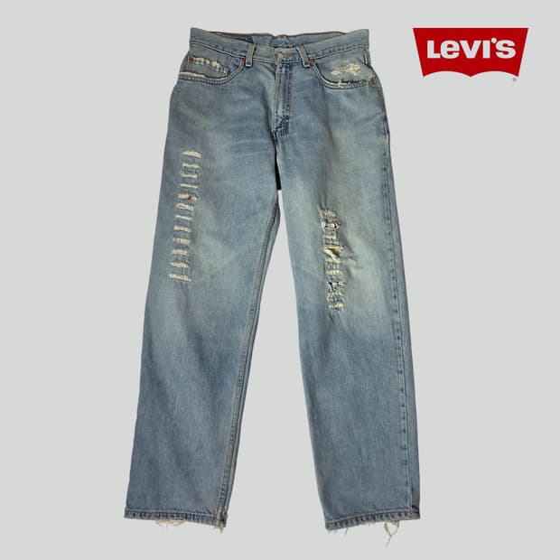 [W34L30]90s 리바이스 550 리워크 데님 팬츠