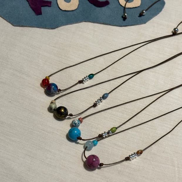 Fuco 빈티지목걸이 