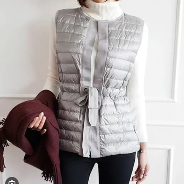경량패딩 베스트 미사용품