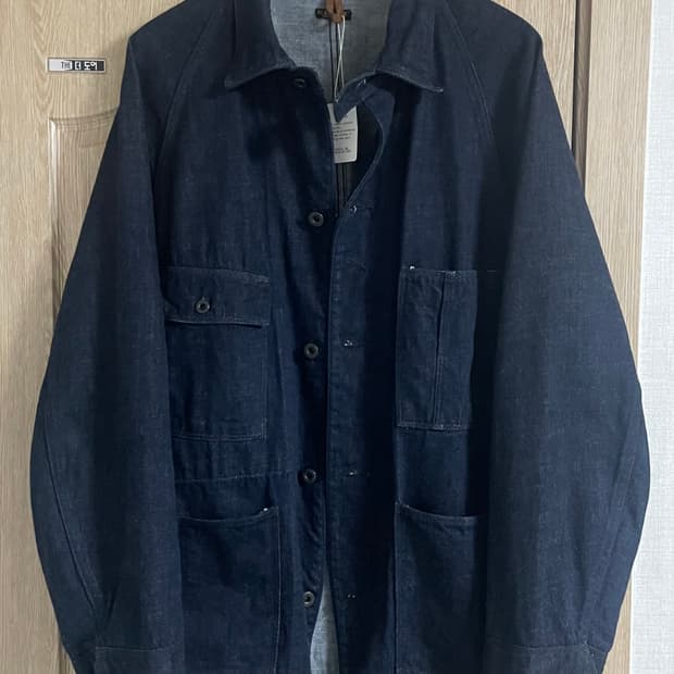 [3] 캐피탈 12oz 데님 캑터스 커버올 인디고(블랙쓰레드)