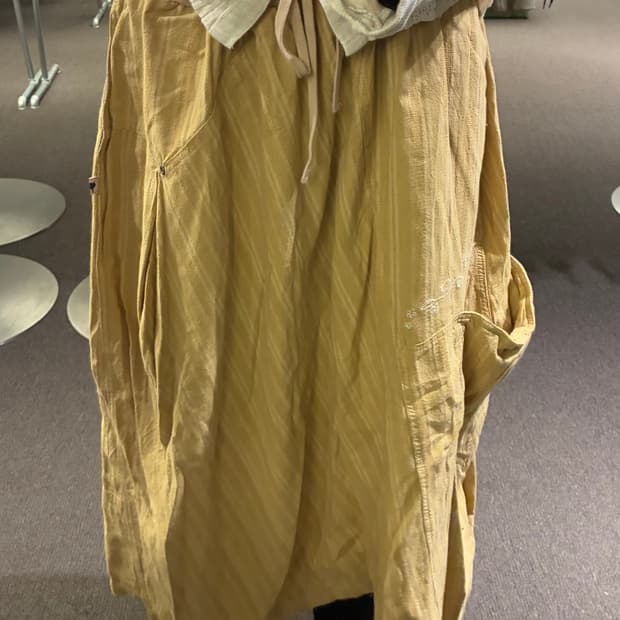 OS)Japanese vintage 밴딩 카고 언발 롱 스커트