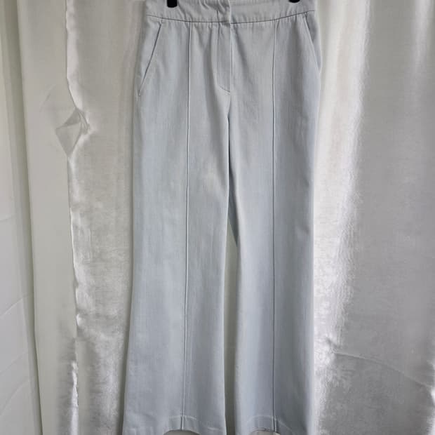 SYSTEM 시스템 연청 데님 와이드 팬츠 (1925)