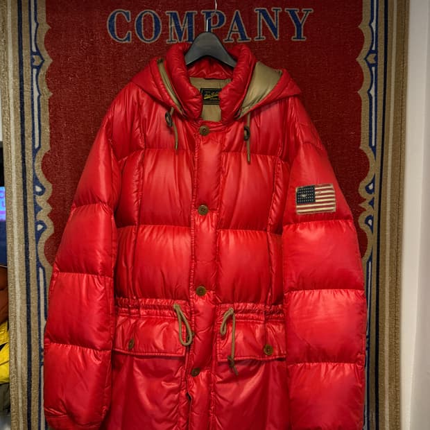 폴로 랄프로렌 유콘패딩 레드 XXL 