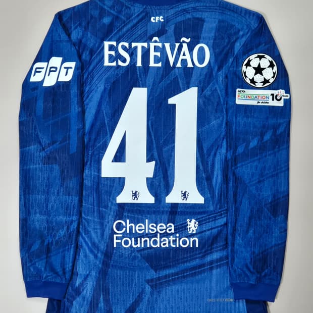 25-26 첼시 홈 이스테방 긴팔 유니폼 M사이즈