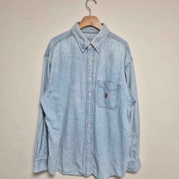 칼하트Carhartt 데님 셔츠 XL - S225