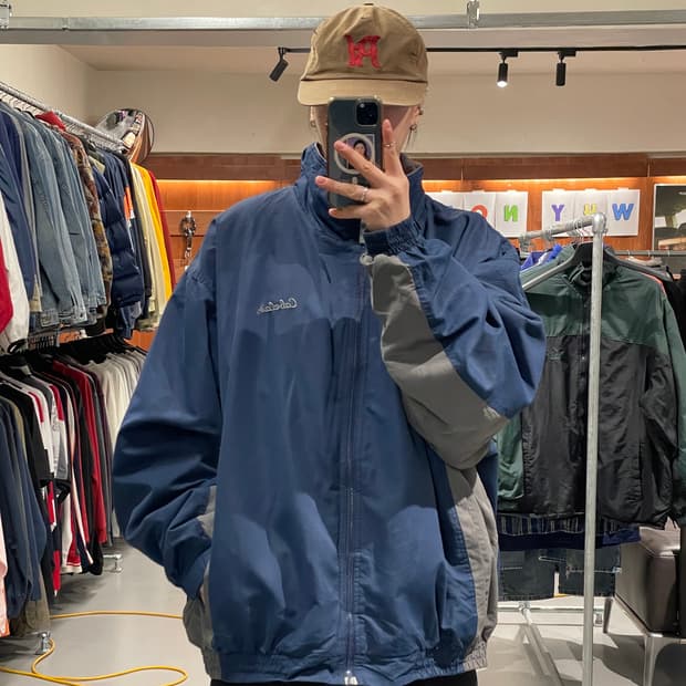 카베라스 플리스 바람막이 자켓  