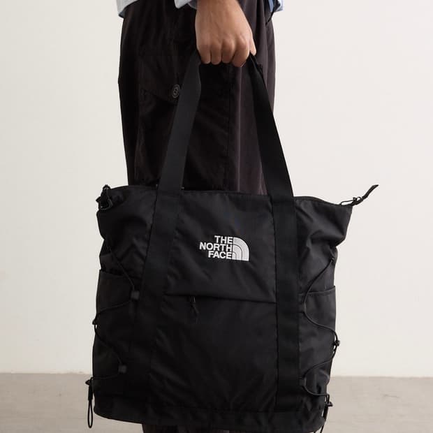 주우재 노스페이스 보레알리스 토트백 블랙 새제품 North Face