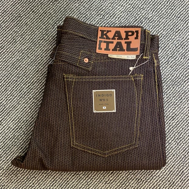KAPITAL 캐피탈 센츄리 데님 N5S 34size