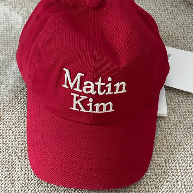 Matin Kim 마뗑킴 볼캡 / 야구모자 새상품