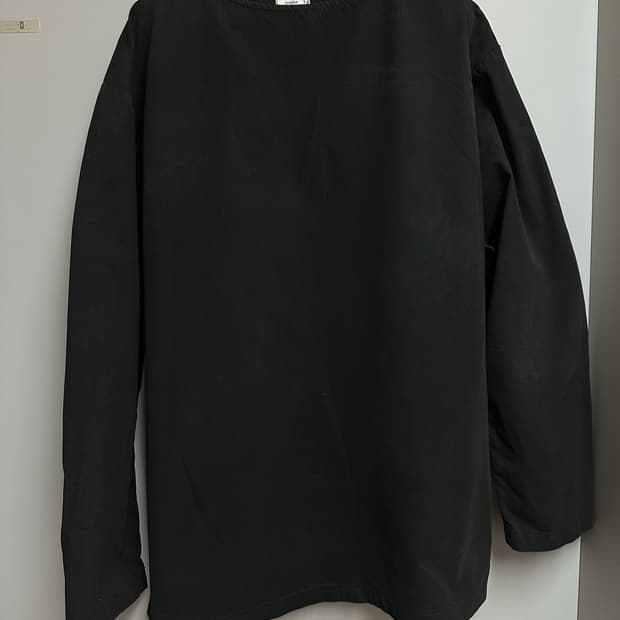 Maillot 마일럿 보트 셔츠 블랙 2사이즈