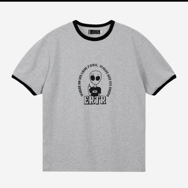 Ertr 에일리언 티셔츠 