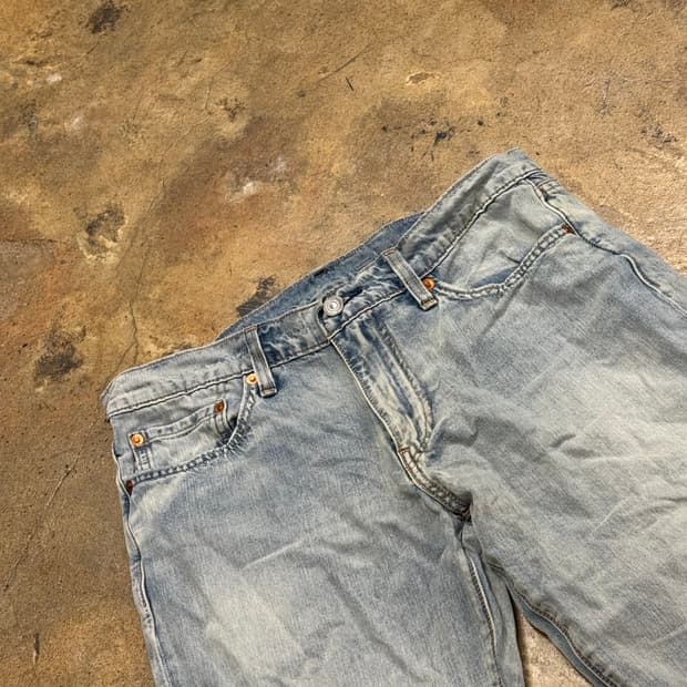 [정품/32] 리바이스 청바지 연청 데님 팬츠 b17