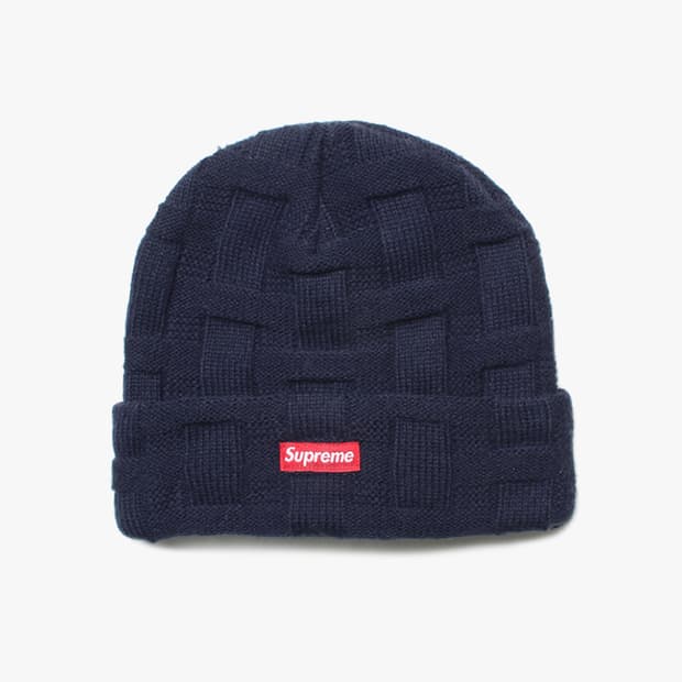  SUPREME "Navy Beanie"