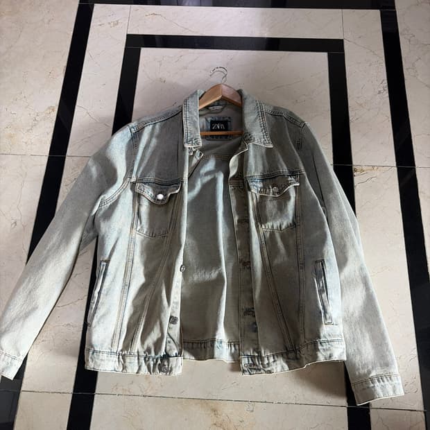 자라 데님자켓