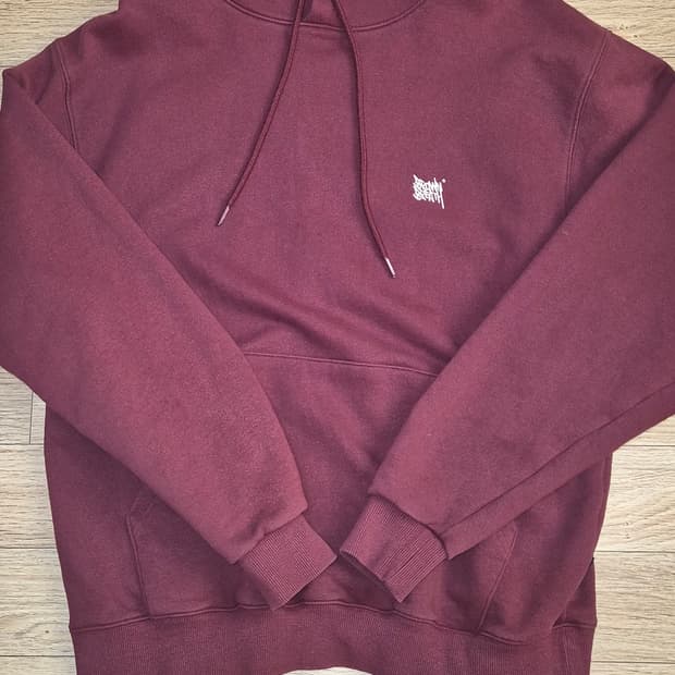 브라운브레스 버건디 후드티
