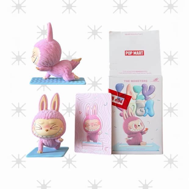 (POPMART) 라부부 나른한 요가 시리즈 / 정품