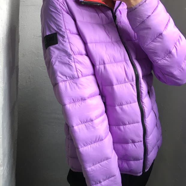 Diesel 디젤 퍼플 다운 자켓