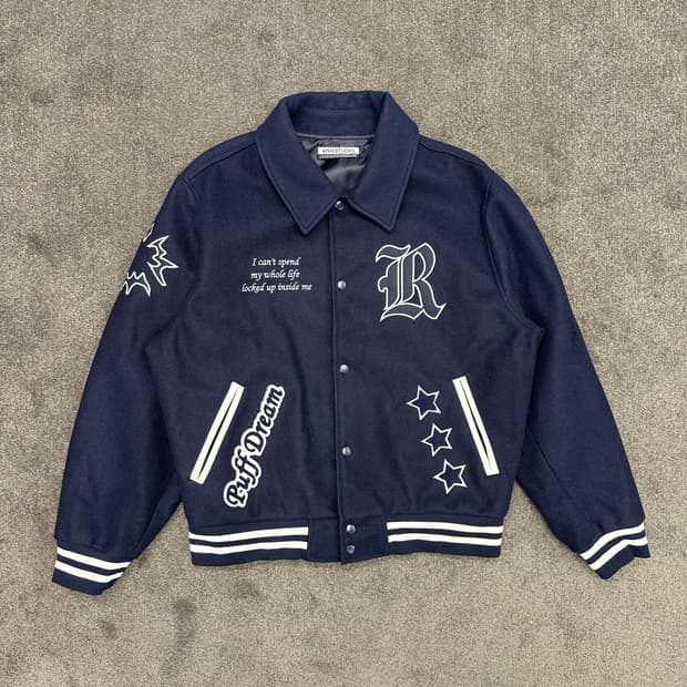 VIVASTUDIO R 로고 바시티 자켓 M