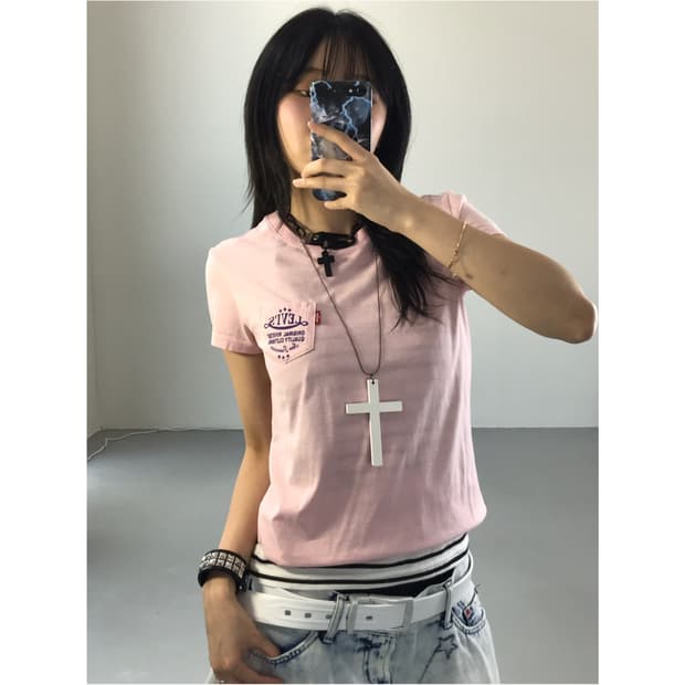 Levi's Pink Short Sleeve T-Shirts