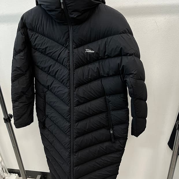 여) 타이틀리스트 구스 롱패딩 