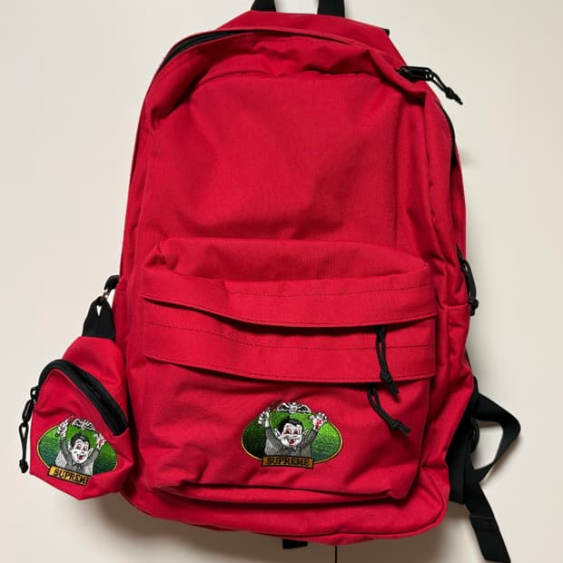 슈프림 뱀파이어 보이 백팩 레드