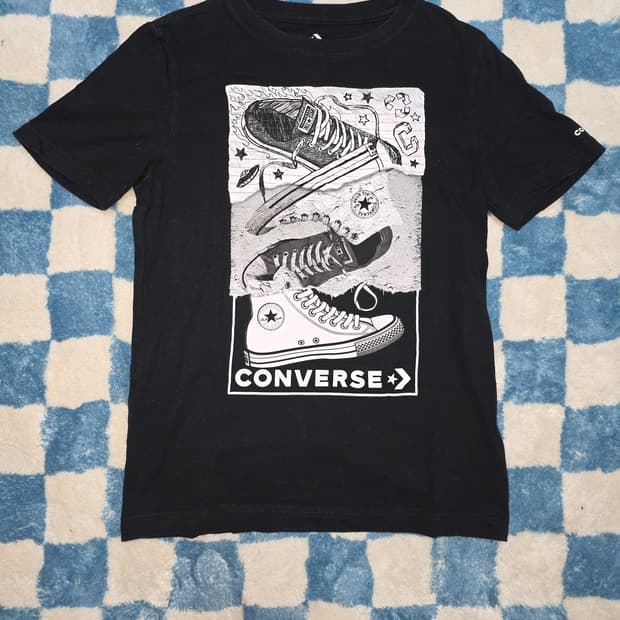 CONVERSE 키즈 프린팅 티셔츠