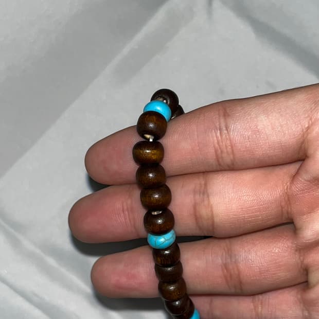 리틀민트 우드팔찌