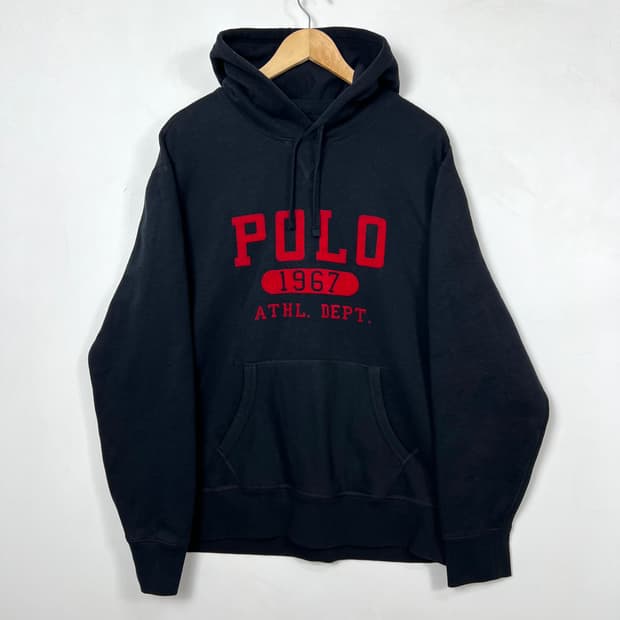 PRL 폴로 랄프로렌 POLO 아치로고 후드티