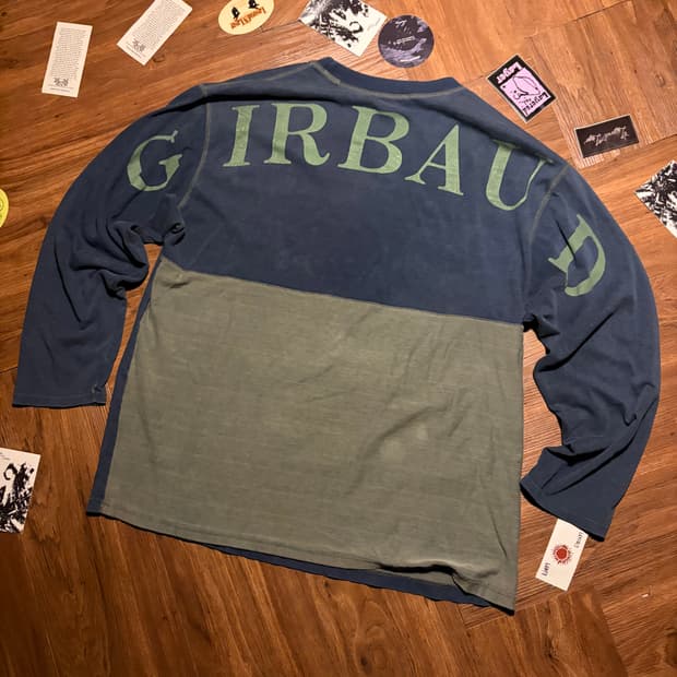 90s 마리떼 프랑소와 저버 리미티드 긴팔 티셔츠 블루