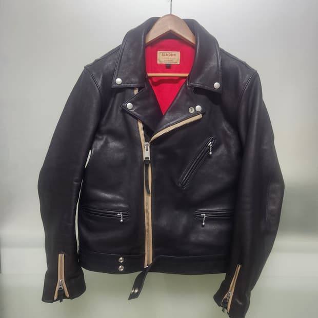 리얼시몬스 라이더 자켓 