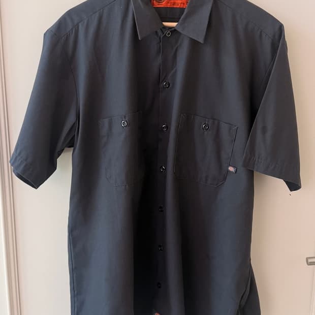 디키즈(Dickies) 워크 반팔 투 포켓 셔츠